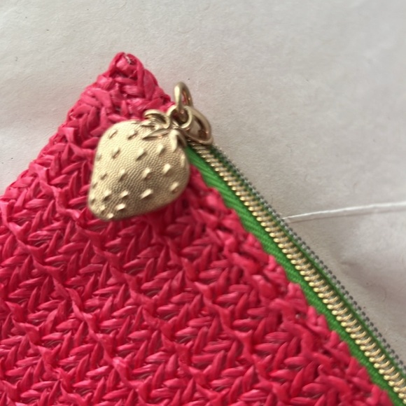 Strawberry Woven Ipsy Bag - Picture 5 of 5